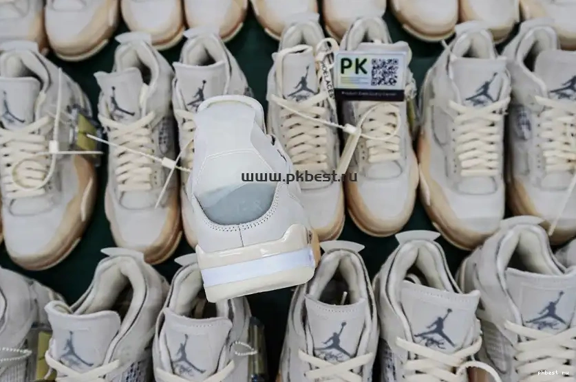 JORDAN SAIL OFF-WHITE TO READY SHIP RETRO MATERIALS RETAIL 4 0602